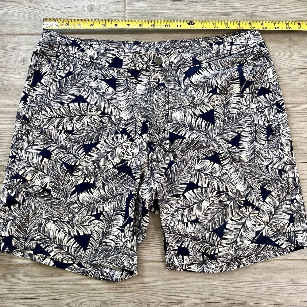 Onia  The Calder Board Shorts Swim Trunks Blue Floral - XL‎ Size 34